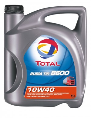 Моторное масло дизельное TOTAL RUBIA TIR 8600 10W40 5L TOTAL 148590 купить